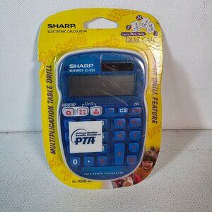 Sharp HO EL-S25BBL Standard Function Calculator